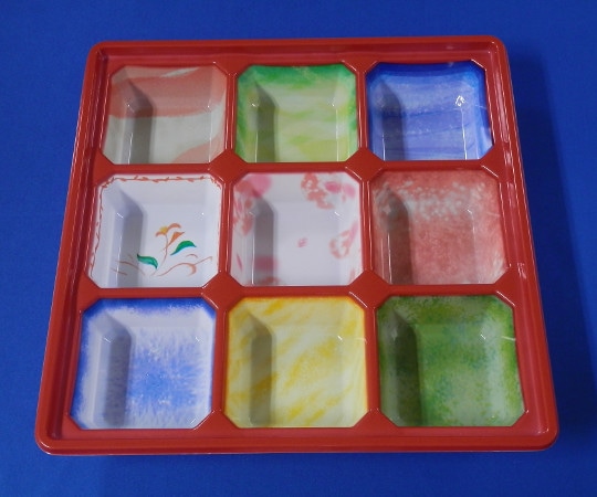 北原産業 紙ボックス 中仕切 マーブル(300)入 80-80C-88 1箱(ご注文単位1箱)【直送品】