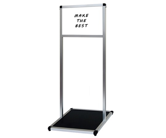 常磐精工 バリウスメッセージスタンド ホワイトボードタイプ B4横 VAMSWB-B4Y 1台（ご注文単位1台）【直送品】