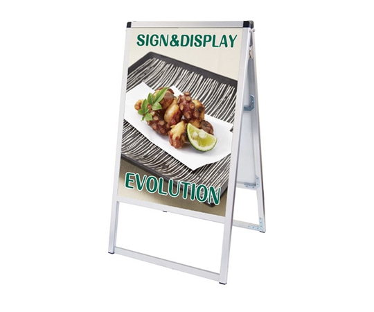 常磐精工 バリウススタンド看板 アクリルタイプ A1両面 VASKAC-A1R 1台（ご注文単位1台）【直送品】