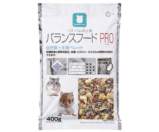 水作 リス・ハムの主食 バランスフードPRO 400g MRP-704 1個（ご注文単位1個）【直送品】