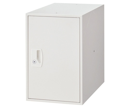 山善(YAMAZEN) 上下左右連結ができるユニット式ミニロッカー(鍵付き) ホワイト UMR-S(WH) 1台(ご注文単位1台)【直送品】