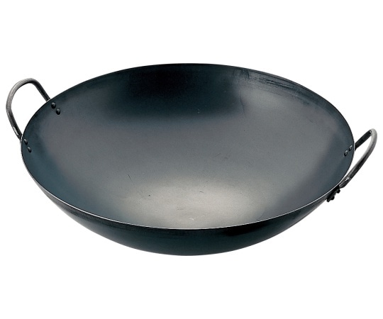 島本製作所 鉄プレス中華鍋 51cm 017003009 1個（ご注文単位1個）【直送品】