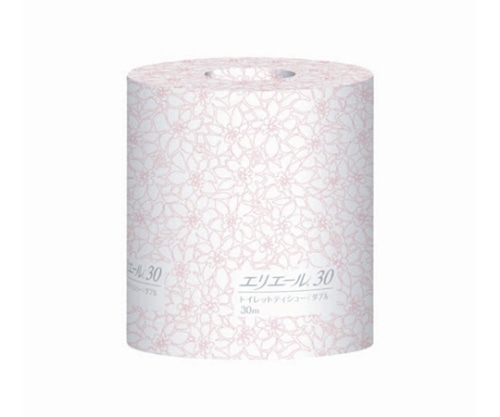 エリエール(大王製紙) エリエール トイレットティシュー ダブル30m個包装 1ケース(80ロール入) 20723084 1ケース(ご注文単位1ケース)【直送品】