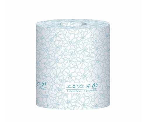 エリエール(大王製紙) エルヴェールトイレットティシュー シングル65m 個包装(ミシン目入り) 20723085 1ケース(ご注文単位1ケース)【直送品】