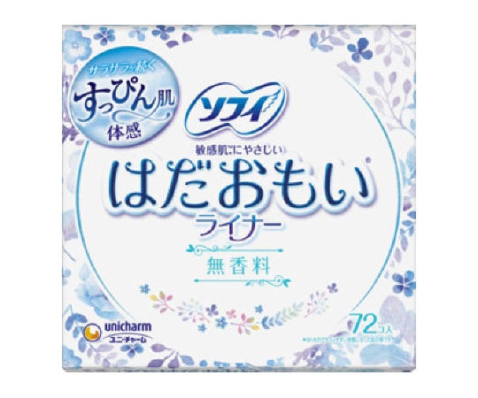 ユニ・チャーム ソフィ はだおもい ライナー 無香料 72枚  1個（ご注文単位1個）【直送品】