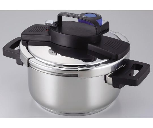 パール金属 3層底ワンタッチレバー圧力鍋 4.0L H-5388 1個（ご注文単位1個）【直送品】