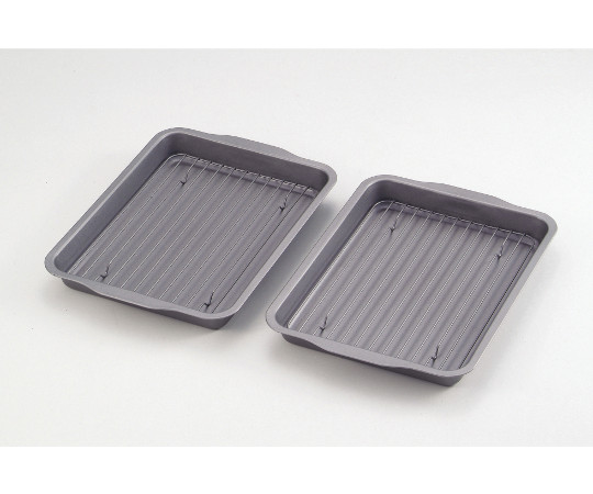 パール金属 グルメクック シリコーン加工天ぷらバット2枚組 H-7903 1袋（ご注文単位1袋）【直送品】