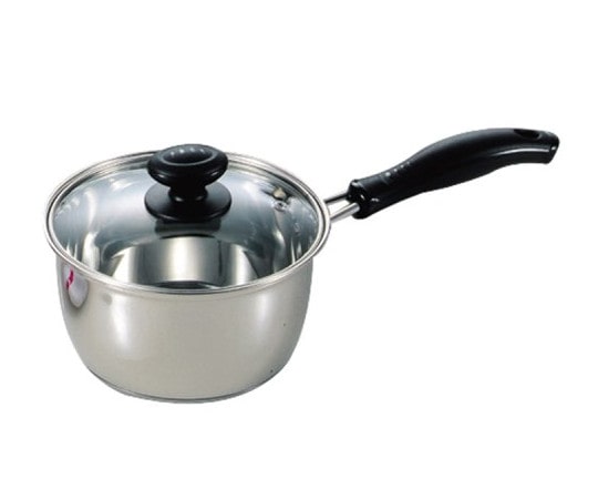 パール金属 レシェンテ 3層底ガラス蓋付片手鍋 16cm H-921 1個（ご注文単位1個）【直送品】