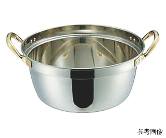 赤川器物製作所 AG 段付鍋 51cm(29.0L) 21-0 1個（ご注文単位1個）【直送品】