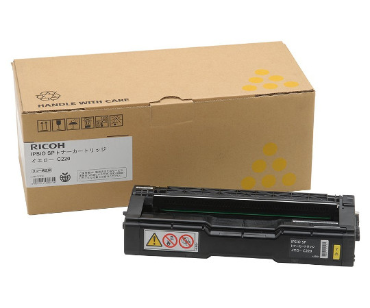 リコー RICOH IPSiO SP トナーカートリッジ イエロー C220 515282 1本(ご注文単位1本)【直送品】