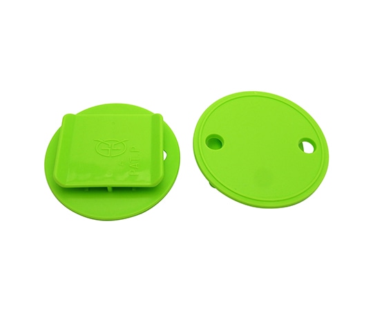 三友産業 ダンクリップ 黄緑 2個入 HR-2275 1パック(ご注文単位1パック)【直送品】