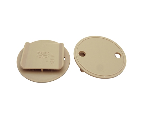 三友産業 ダンクリップ ベージュ 2個入 HR-2276 1パック(ご注文単位1パック)【直送品】