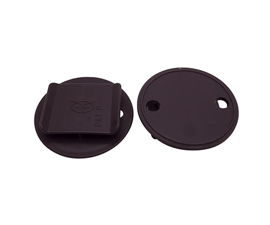 三友産業 ダンクリップ ダークブラウン 2個入 HR-2278 1パック(ご注文単位1パック)【直送品】