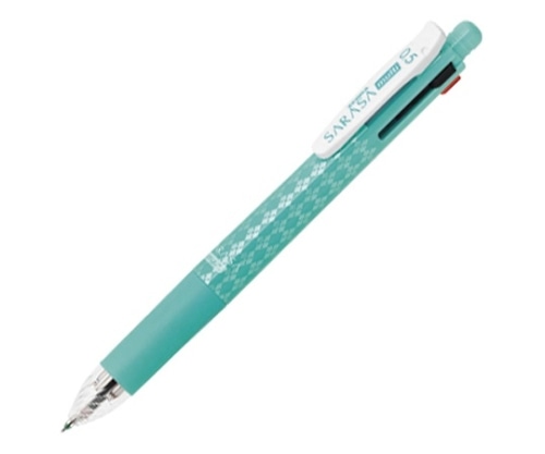 ゼブラ サラサマルチ 0.5mm ブルーグリーン J4SA11-BG 1本(ご注文単位1本)【直送品】