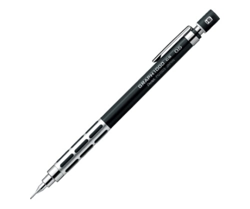 ぺんてる グラフ1000 CS ブラック PG1005CS-A 1本(ご注文単位1本)【直送品】