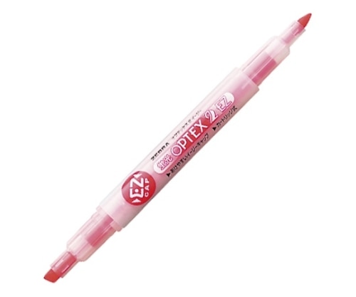 ゼブラ 蛍光オプテックス カートリッジ式(インク色:赤) WKT11-R 1本(ご注文単位1本)【直送品】