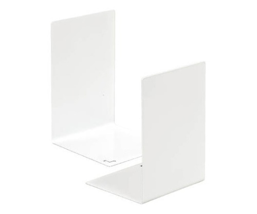 ソニック ブックエンド L型大 白 1組(2枚入) DA-318-W 1組(ご注文単位1組)【直送品】