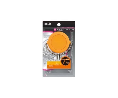 ソニック 超強力マグネットフック 橙 MG-768-OR 1個(ご注文単位1個)【直送品】