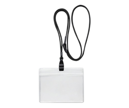 ソニック 吊り下げ名札 エコノミータイプ 紐:黒 10個入 NF-482-D 1パック(ご注文単位1パック)【直送品】