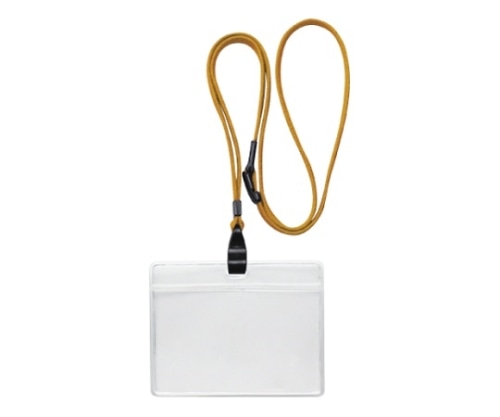 ソニック 吊り下げ名札 エコノミータイプ 紐:黄 10個入 NF-482-Y 1パック(ご注文単位1パック)【直送品】