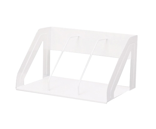 LIHITLAB ブックスタンド 0白 A-7345 A7345-0 1個(ご注文単位1個)【直送品】