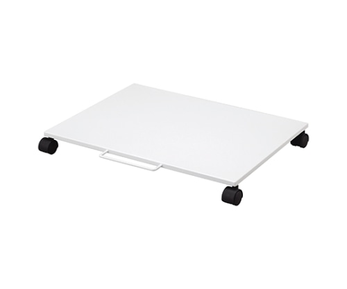 LIHITLAB 机下台(スライド式) 0白 A7370-0 1個(ご注文単位1個)【直送品】