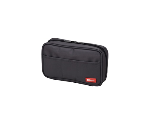 LIHITLAB ペンケース[ブックタイプ] 24黒 A-7551 A7551-24 1個(ご注文単位1個)【直送品】