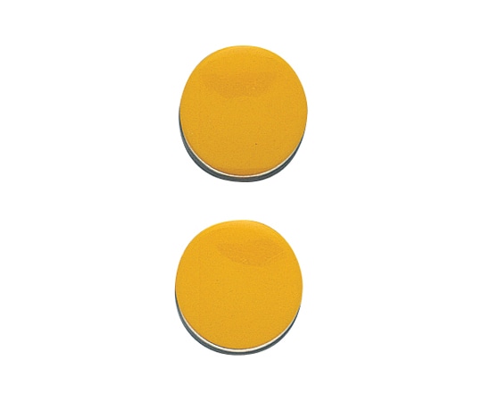 シンワ測定 マグクリップ 丸型 A黄 2ヶ入 72038 1パック(ご注文単位1パック)【直送品】
