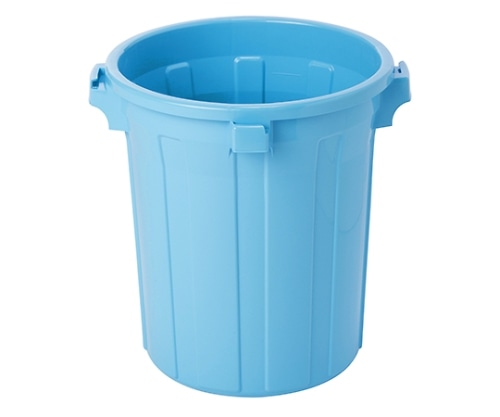 テラモト GK容器 丸 本体 ブルー 45型 DS-457-145-3 1個(ご注文単位1個)【直送品】