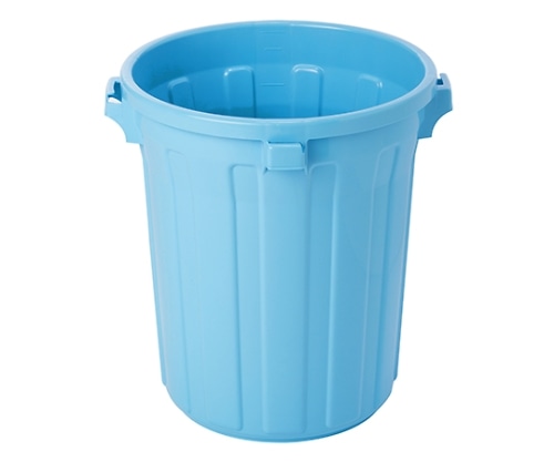 テラモト GK容器 丸 本体 ブルー 75型 DS-457-175-3 1個(ご注文単位1個)【直送品】