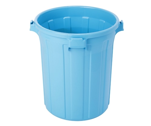 テラモト GK容器 丸 本体 ブルー 90型 DS-457-190-3 1個(ご注文単位1個)【直送品】