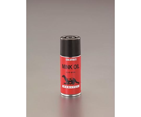 エスコ 180ml ミンクオイルスプレー EA939AG-12 1個(ご注文単位1個)【直送品】