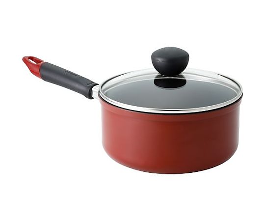 マイヤージャパン マイヤー片手鍋18CM フジマルレッド FI-S18 1個（ご注文単位1個）【直送品】