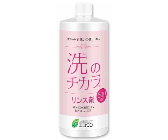 エコワン 洗のチカラ リンス剤 ボトル 500mL 24本入 1ケース(ご注文単位1ケース)【直送品】