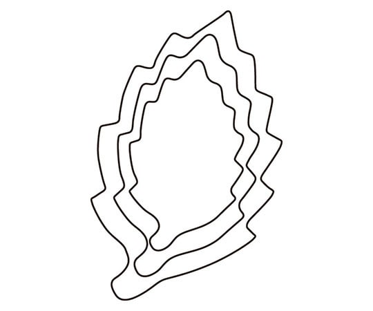 アズワン 厚口野菜抜 3PC 舞木の葉  1個（ご注文単位1個）【直送品】