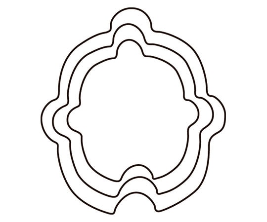 アズワン 厚口野菜抜 3PC 鈴  1個（ご注文単位1個）【直送品】