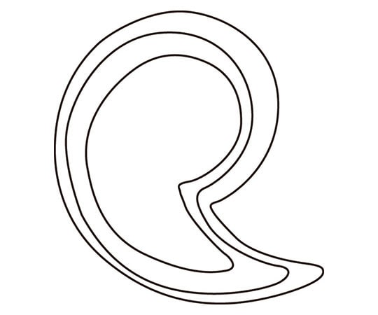 アズワン 厚口野菜抜 3PC 巴  1個（ご注文単位1個）【直送品】