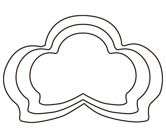 アズワン 野菜抜 3PC 松  1個（ご注文単位1個）【直送品】