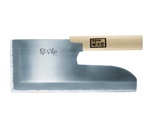 豊稔企販 切れ者高級ステンレス鋼麺切庖丁 左 A-1043 1本（ご注文単位1本）【直送品】