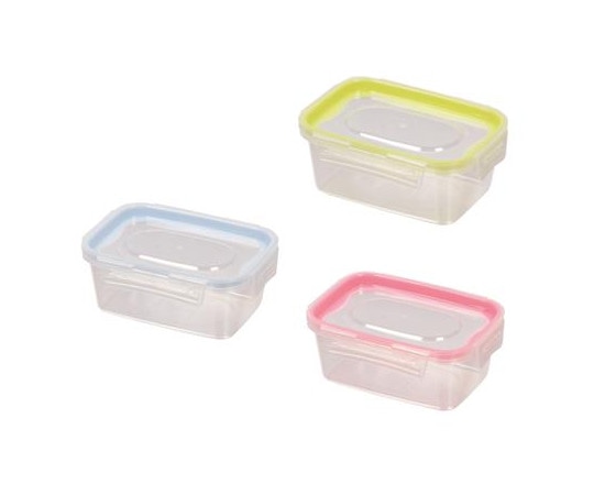 パール金属 NEWキープロック 洗いやすい保存容器 長方形 M 3個組 HB-1429 1パック（ご注文単位1パック）【直送品】