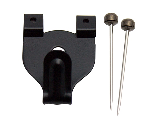 山口安製作所 額用金具 鉄カラーエックスフック 黒 34mm×25mm 2個入 Y-7008-2 1セット(ご注文単位1セット)【直送品】