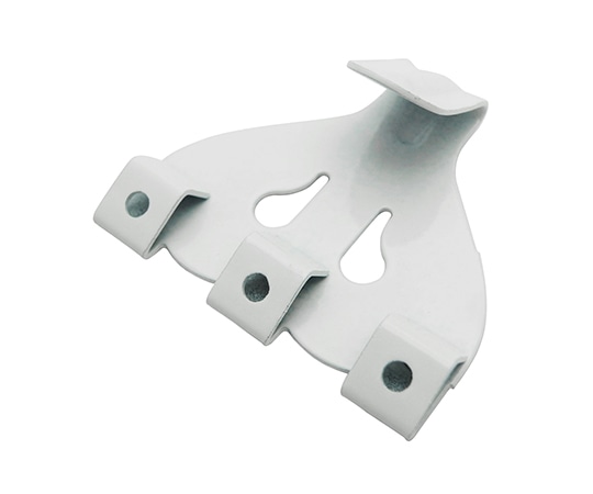 山口安製作所 額用金具 鉄カラーエックスフック 白 42mm×40mm Y-7009-1 1個(ご注文単位1個)【直送品】