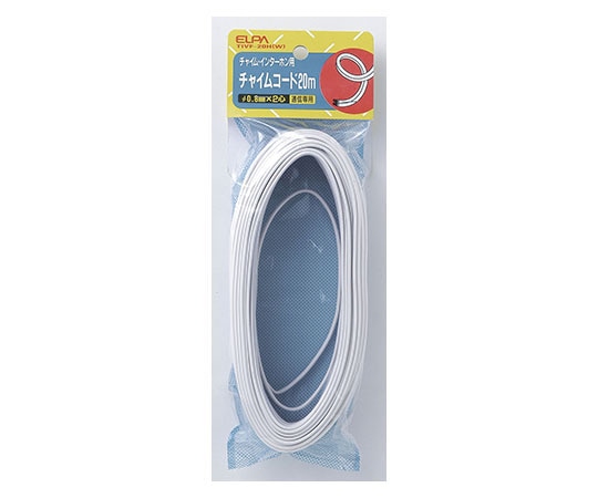 ELPA チャイムコード20m ホワイト TIVF-20H(W) 1個(ご注文単位1個)【直送品】