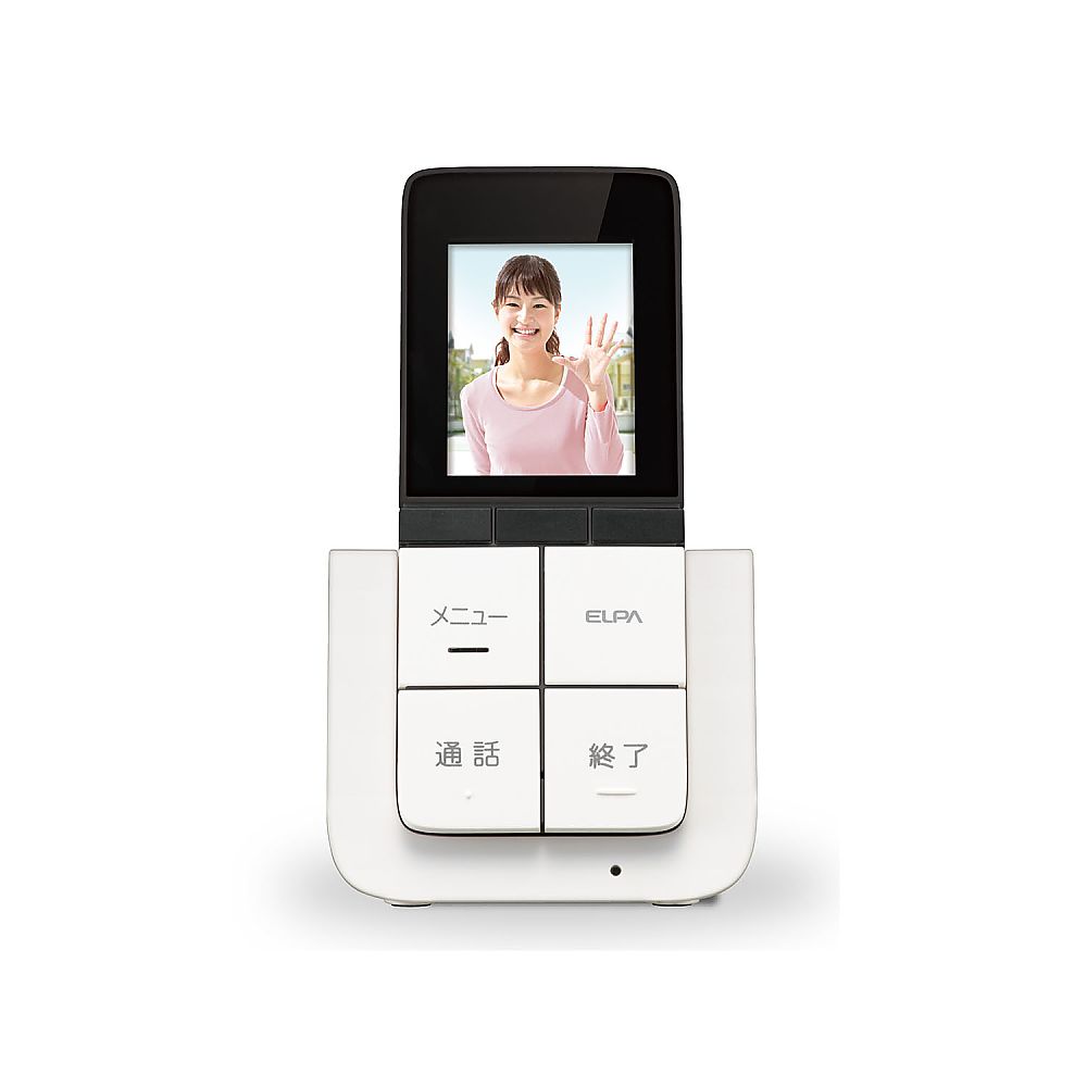 ELPA DECT増設モニター子機 DHS-A20P 1個(ご注文単位1個)【直送品】