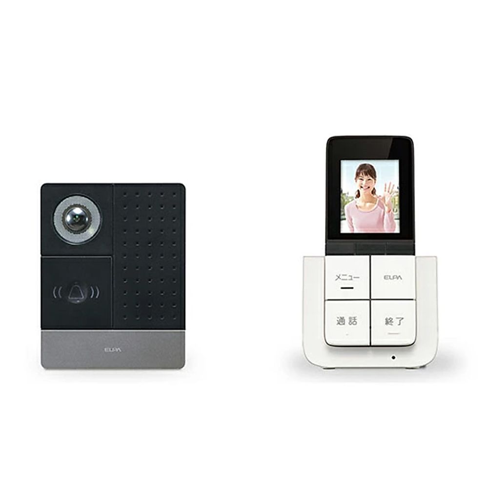 ELPA DECTワイヤレステレビドアホン DHS-SP2020 1個(ご注文単位1個)【直送品】