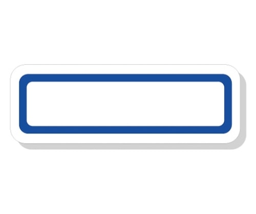 ニチバン マイタック(R)ラベル 一般用 青枠 ML-106B 1個(ご注文単位1個)【直送品】