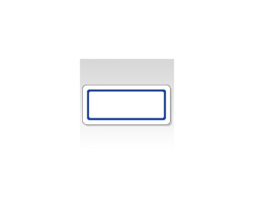 ニチバン マイタック(R)ラベル 一般用 青枠 ML-108 1個(ご注文単位1個)【直送品】