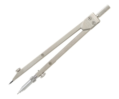 岡本製図器械 シャープコンパス 大型 281 1本(ご注文単位1本)【直送品】