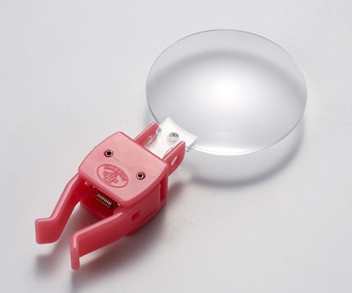 旭電機化成 ゆびさきのルーペ ピンク AYL-01PK 1個(ご注文単位1個)【直送品】
