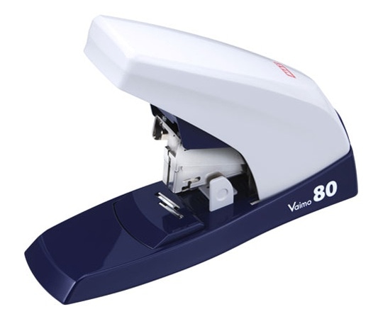 MAX(オフィス品・建築工具) 11号ホッチキス バイモ80 ホワイト HD-11UFL/W 1個(ご注文単位1個)【直送品】